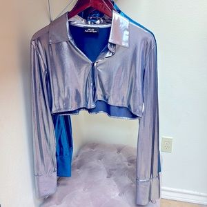 Long Sleeve Cropped Tops